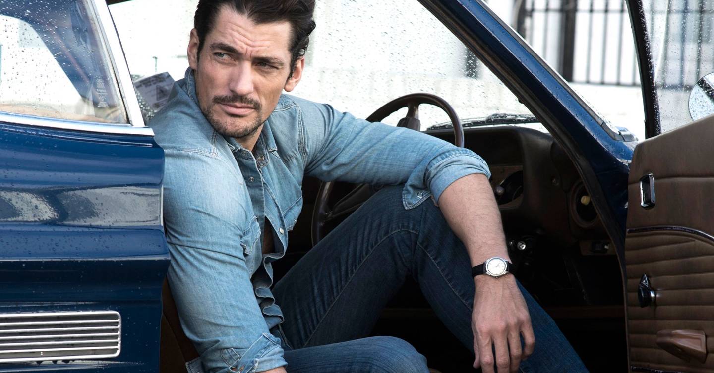 David Gandy с машиной