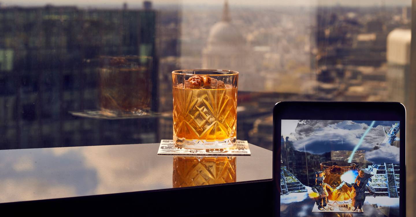 Augmented reality cocktails are being served at City Social bar