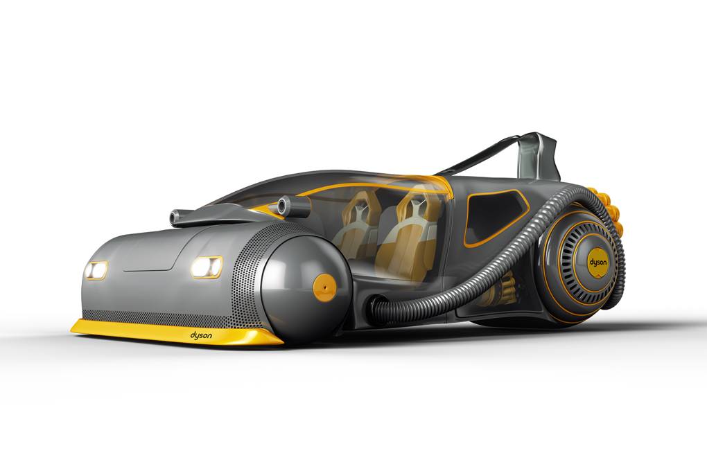 Dyson electric car concept. Image: GQ Magazine