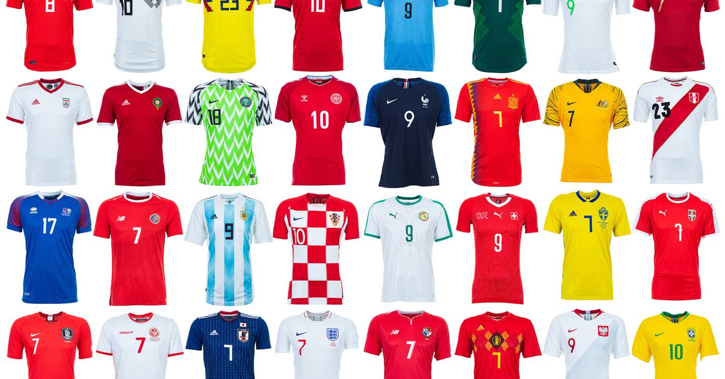 World Cup 2018 Kits Ranked From Worst To Best British Gq