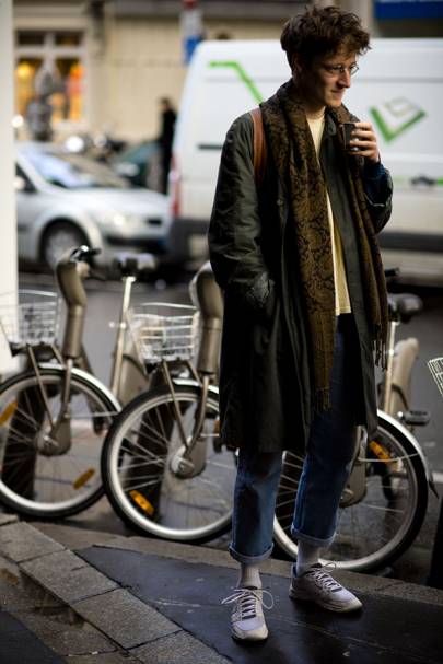 The best men's street style at Paris Fashion Week Women's AW17 | British GQ