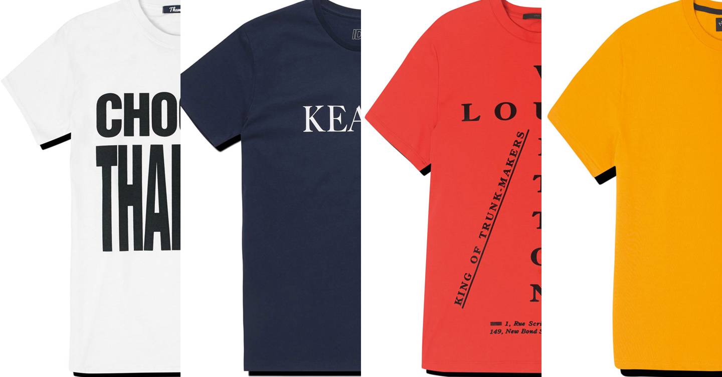 The best logo Tshirts in the world right now British GQ
