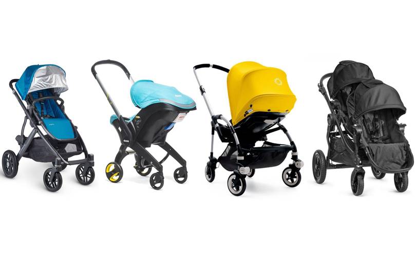 Bugaboo bee3 and Baby Jogger buggys tested in the GQ stroller test