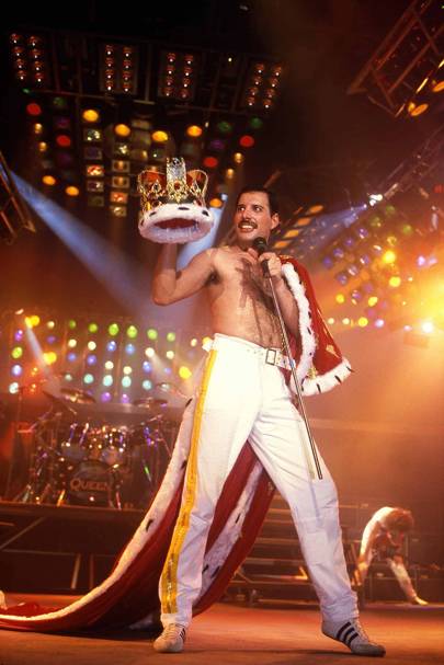 From the outset, Freddie approached everything he did in the most grandiose way possible. Having adopted a Greco,Roman