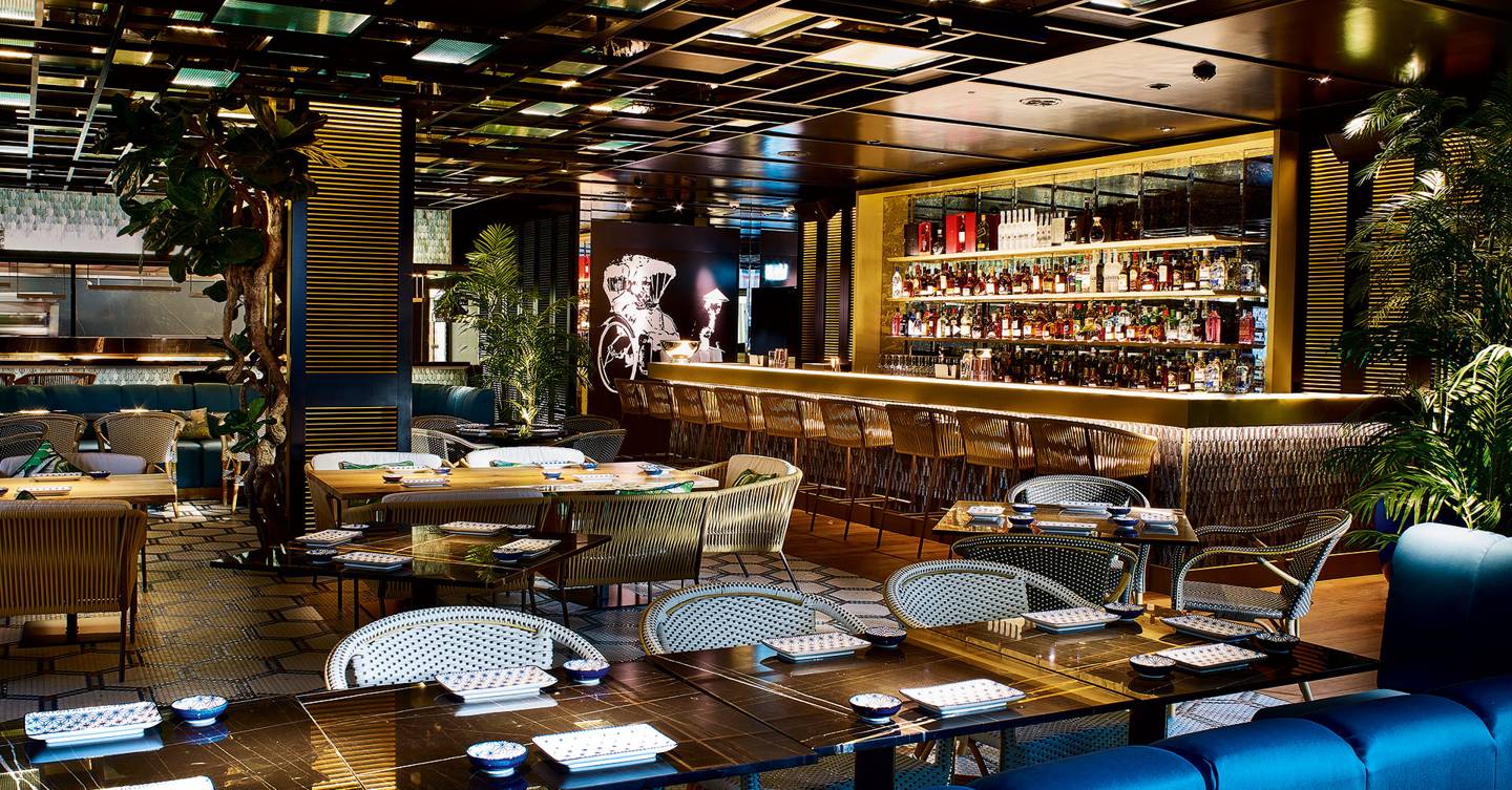 Celebrity restaurants in London are back and blingier than ever