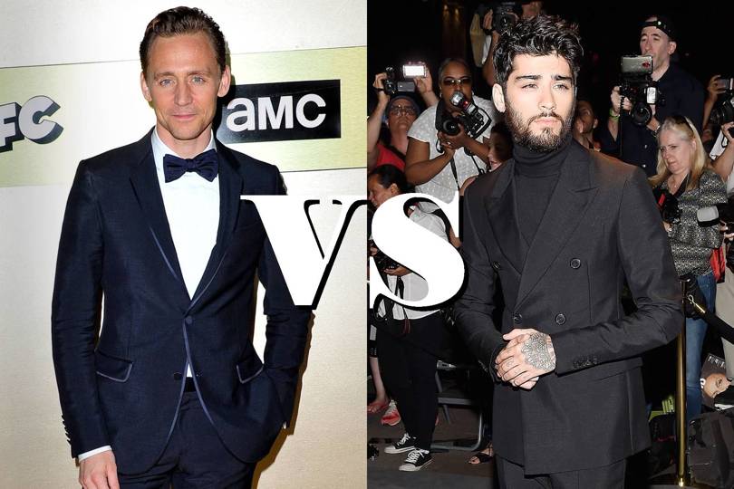 GQ Best-Dressed Man in Britain 2017 final: Tom Hiddleston vs. Zayn ...