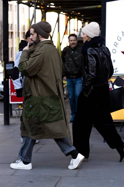 London Fashion Week Mens Street Style Aw18 British Gq