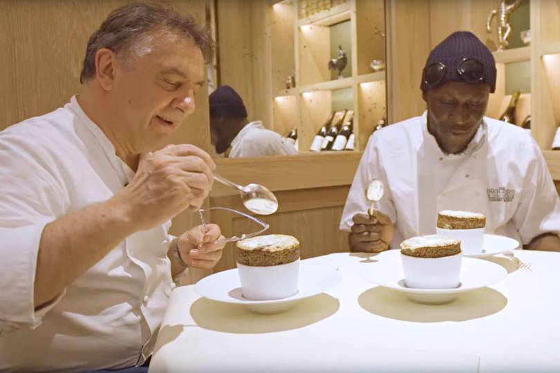 Stormzy cooking with Raymond Blanc  British GQ