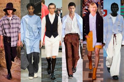 8. It”s all about unexpected shirting