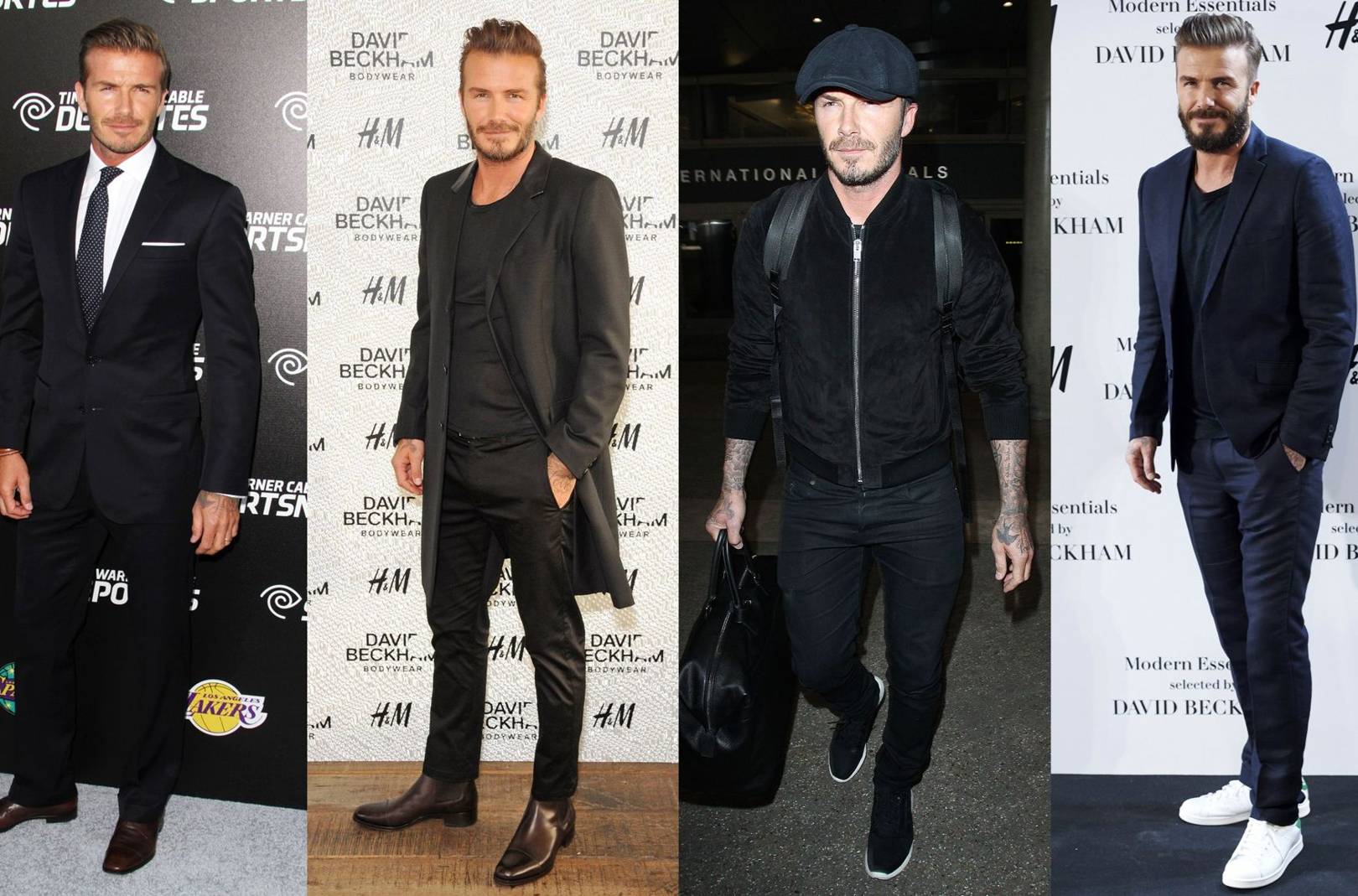 David Beckham All His Best Outfits British Gq